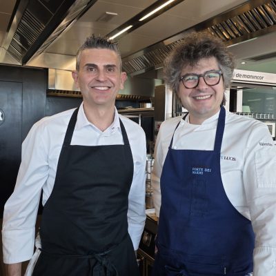 chef Valentino Cassanelli e chef Davide Canella
