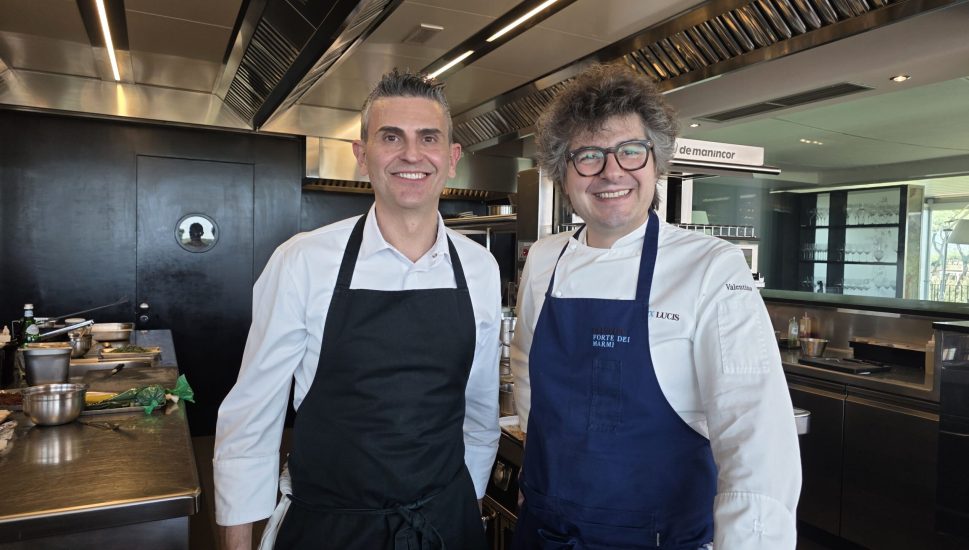 chef Valentino Cassanelli e chef Davide Canella